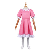 Kid Children The Three Robbers Tiffany Pink Dress Outfits Cosplay Costume